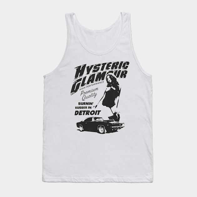 Hysteric Glamour - Burnin' rubber in Detroit Tank Top by CosmicAngerDesign